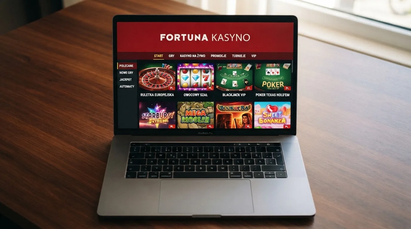 Strona główna oficjalnego serwisu jedynego legalnego kasyna internetowego w Polsce